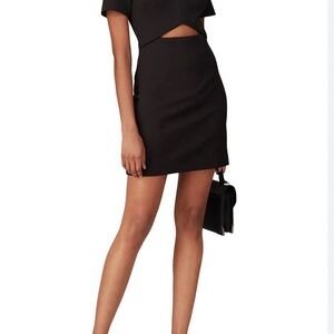 Elliatt Chic Black Mini Cutout Dress